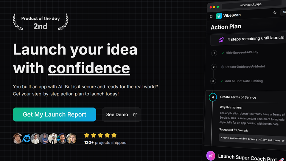 VibeScan screenshot 1